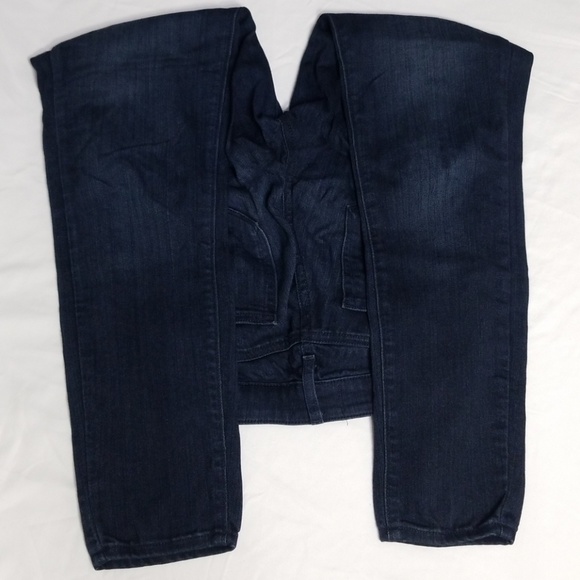 Paige Verdugo Ankle Dark Wash Skinny Jeans 26 - Picture 5 of 8